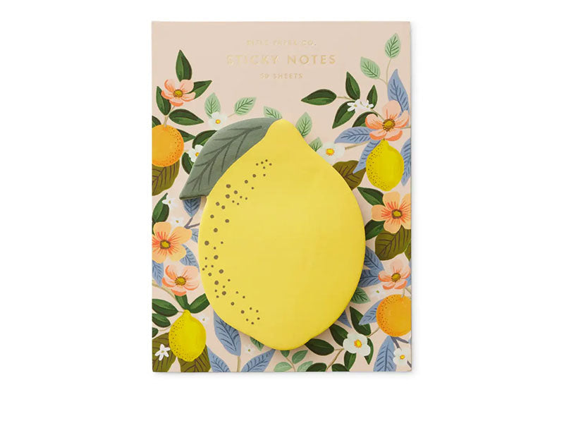 Achat Bloc-notes autocollantes Citron - Rifle Paper