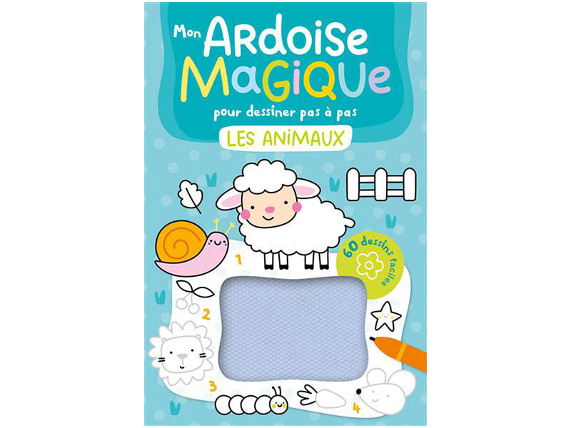 Achat Mon ardoise magique Les animaux pour Dessiner pas à pas