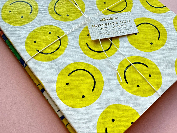 Achat Duo de Cahiers Smiley - Idlewild Co