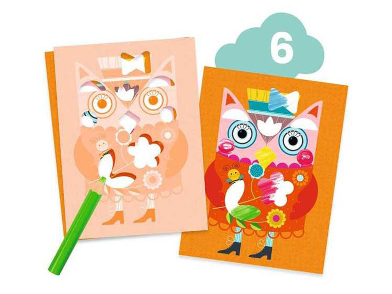 achat 6 Activités créatives Le chat et ses amis - 18 mois - Djeco