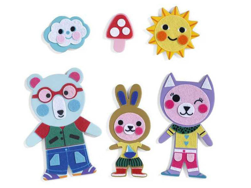 Achat Kit Craft 15 Magnets à décorer - Djeco