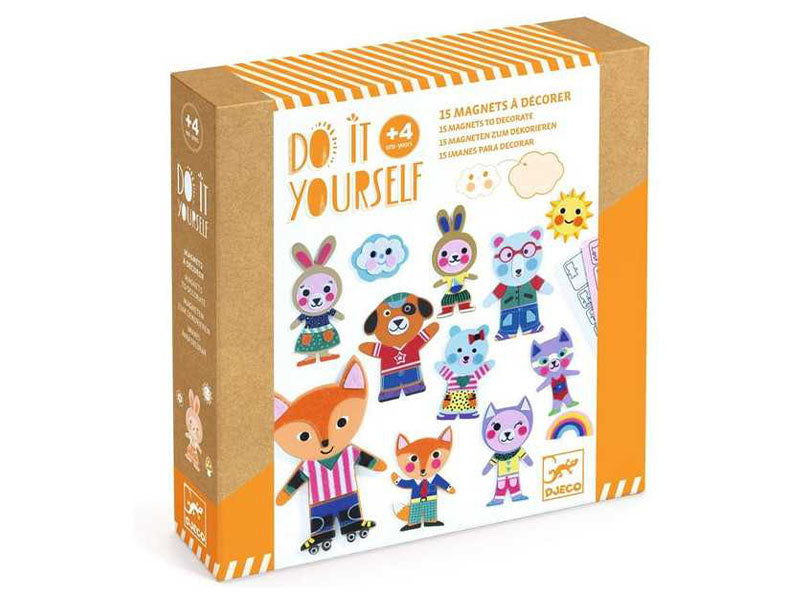 Achat Kit Craft 15 Magnets à décorer - Djeco