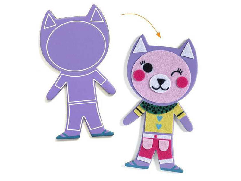 achat Kit Craft 15 Magnets à décorer - Djeco