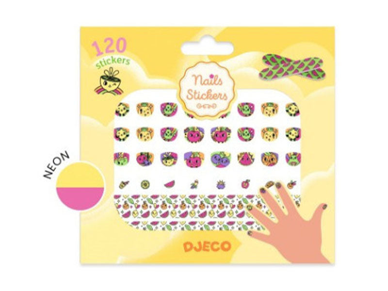 Achat Stickers pour ongles - Energie - Djeco