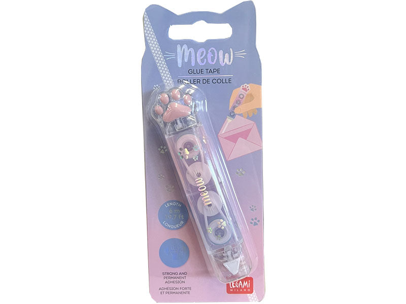 Achat Roller de colle patte de chat pastel - Legami