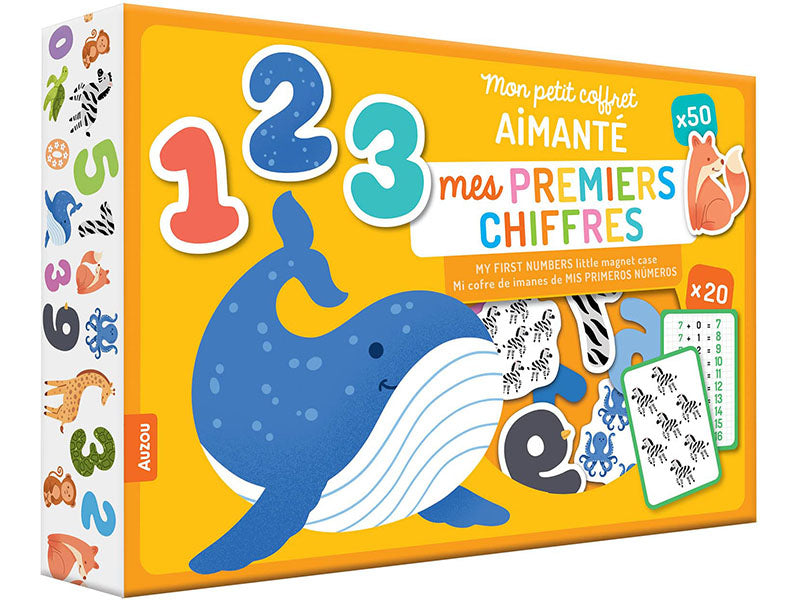 Achat Mon petit coffret aimanté - Mes premiers chiffres - Auzou