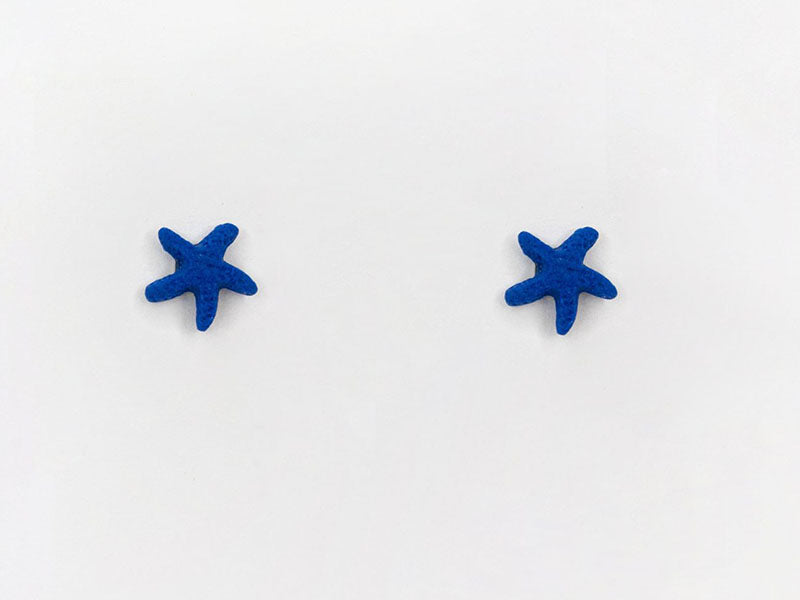 Achat Boucles d'oreilles en porcelaine - Étoile de mer
