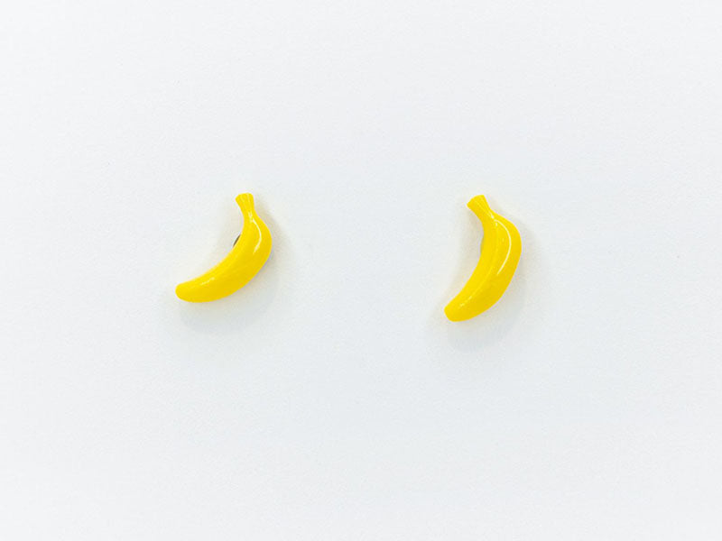Achat Boucles d'oreilles en porcelaine Banane - La Petite Epicerie