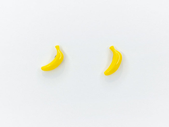 Achat Boucles d'oreilles en porcelaine Banane - La Petite Epicerie