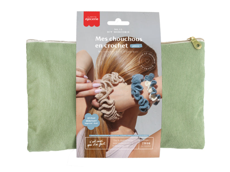 Achat Kit DIY MERCERIE - Mes chouchous en crochet - Jean