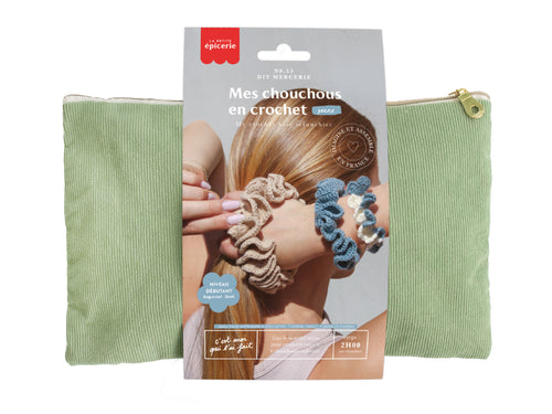 Achat Kit DIY MERCERIE - Mes chouchous en crochet - Jean