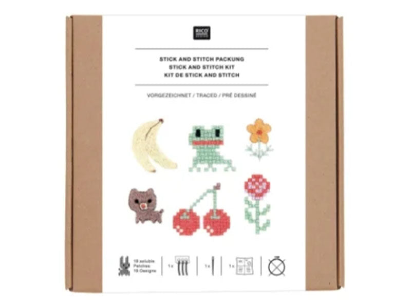 Achat KIT DE BRODERIE PIXEL ART MIX - RICO DESIGN