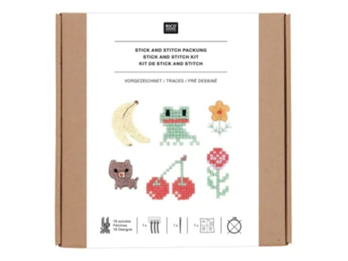 Achat KIT DE BRODERIE PIXEL ART MIX - RICO DESIGN