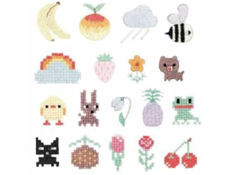 Achat KIT DE BRODERIE PIXEL ART MIX - RICO DESIGN