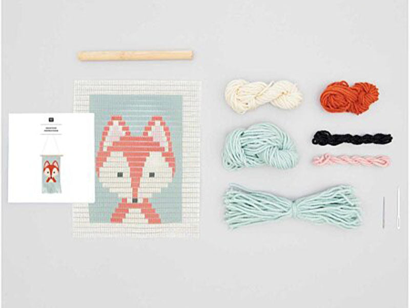 achat KIT DE BRODERIE LONGSTITCH RENARD - RICO DESIGN
