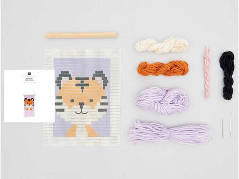 achat KIT DE BRODERIE LONGSTITCH TIGRE - RICO DESIGN