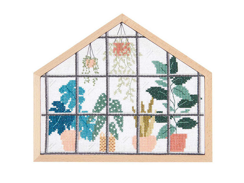achat KIT DE BRODERIE POINT DE CROIX URBAN JUNGLE - RICO DESIGN