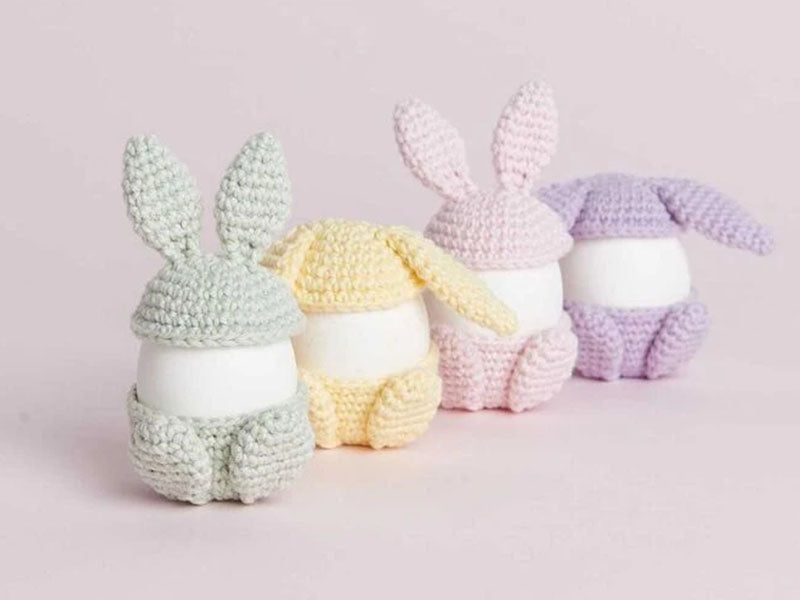 achat KIT CROCHET COQUETIER LAPIN - RICO DESIGN