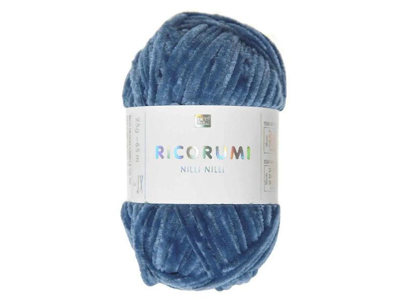 Achat Pelote Nilli Nilli Ricorumi 25g - Bleu Jean 013