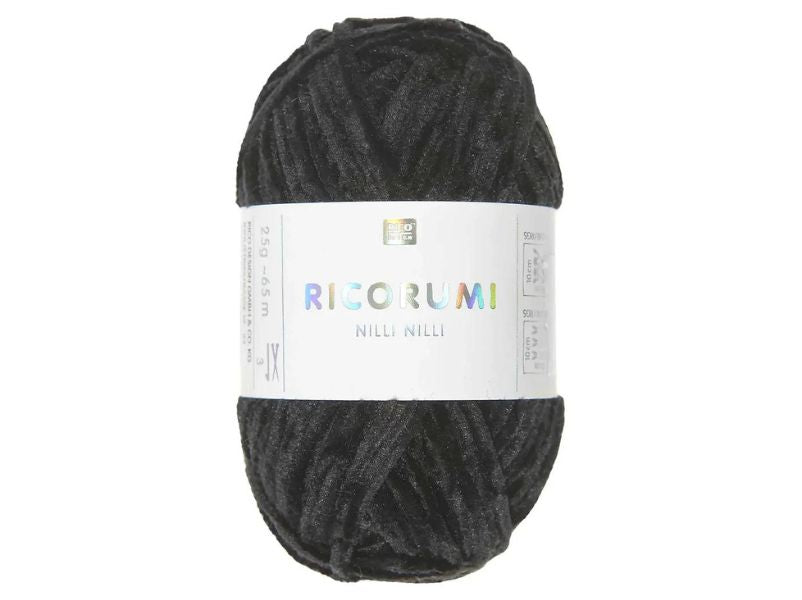 Achat Pelote Nilli Nilli Ricorumi 25g - Black 027