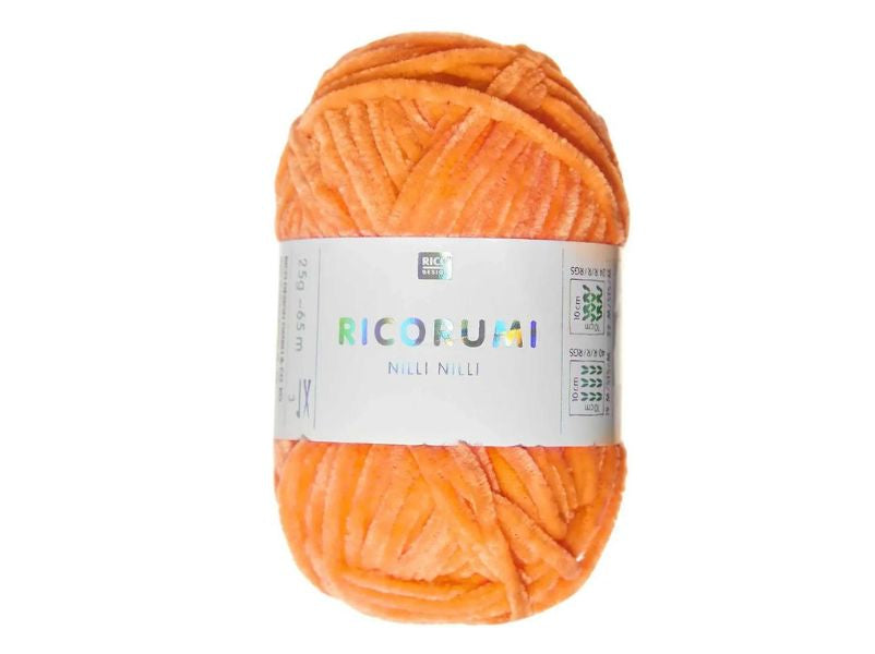 Achat Pelote Nilli Nilli Ricorumi 25g - Orange Néon 029