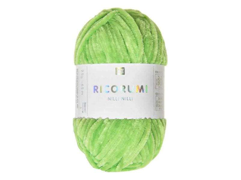 Achat Pelote Nilli Nilli Ricorumi 25g - Vert Néon 030