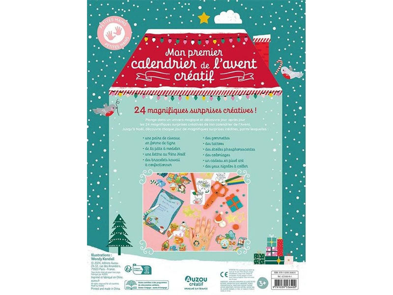 achat Mon Premier Calendrier de l'avent créatif - Auzou