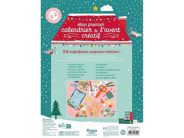 Achat Mon Premier Calendrier de l'avent créatif - Auzou