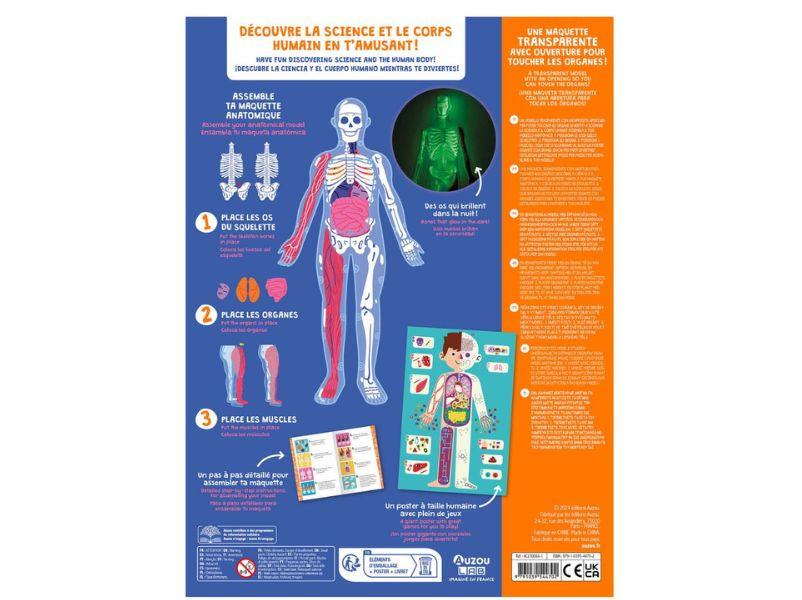 achat Je découvre le corps Humain - Auzou lab'