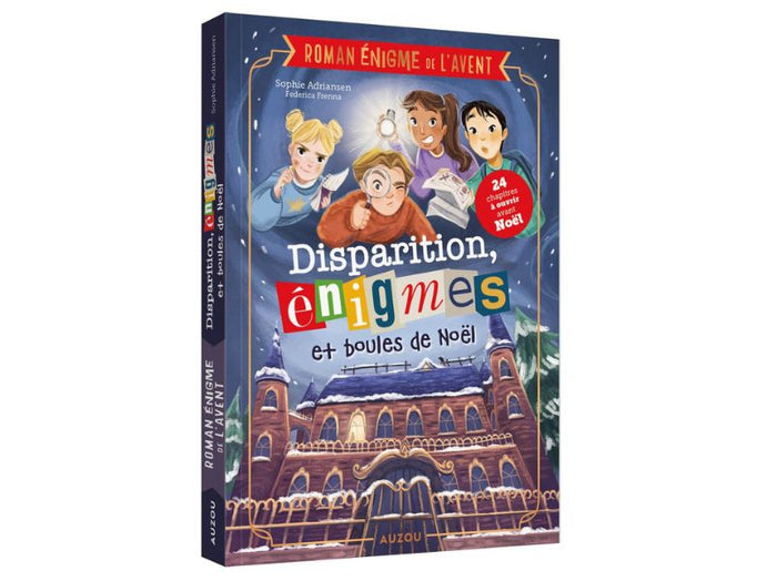 Achat Roman énigme de l'Avent Disparition, énigmes et boules de Noël - Auzou