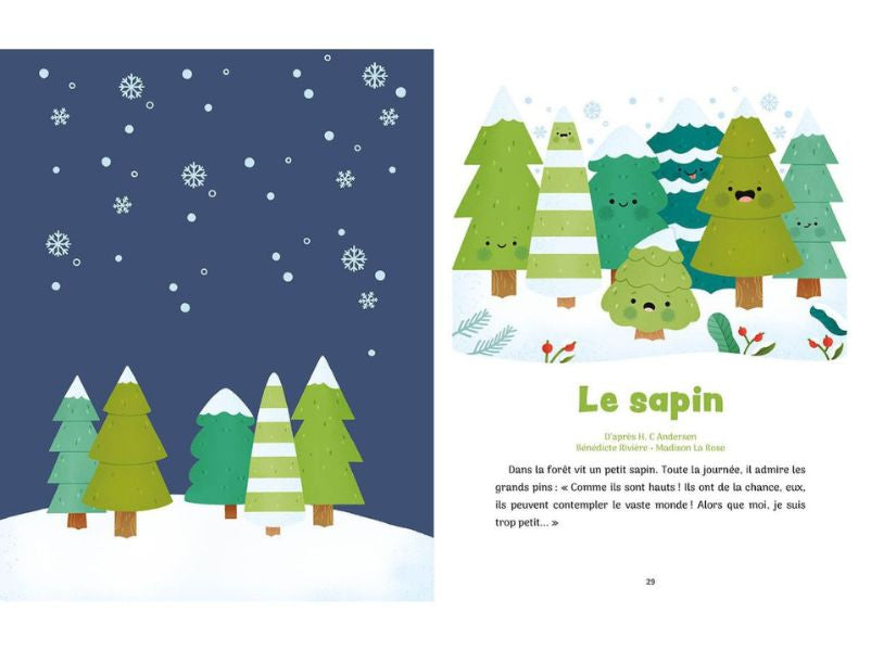 Livre Album de l'Avent Mes 24 histoires de Noël - Auzou