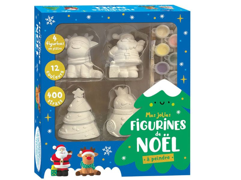 Achat Mes jolies figurines de Noël à peindre - Auzou