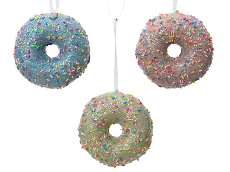 Achat PACK Suspensions de Noël Donut à paillettes