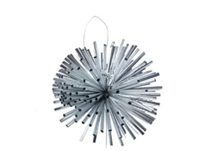 Achat Suspension de Noël Ornement scintillant - Argent