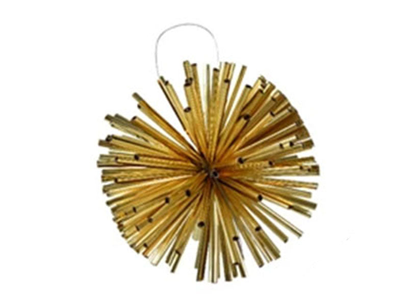 Achat Suspension de Noël Ornement scintillant - Doré