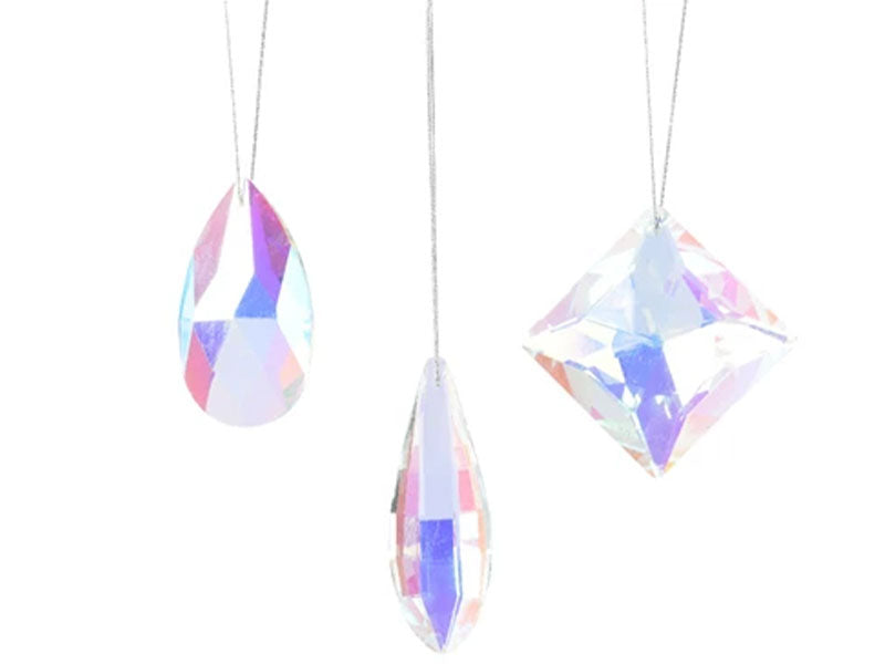 Achat Suspension Goutte en verre cristal - 6 cm