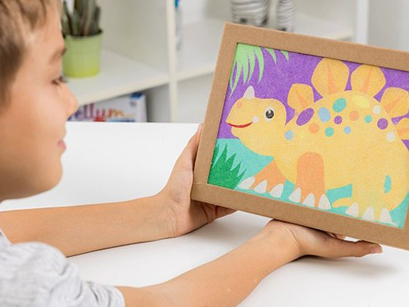 achat Kit créatif Sablimage Sentosphère - Dinosaures