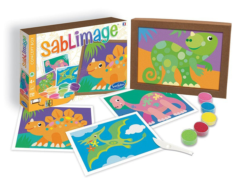 achat Kit créatif Sablimage Sentosphère - Dinosaures