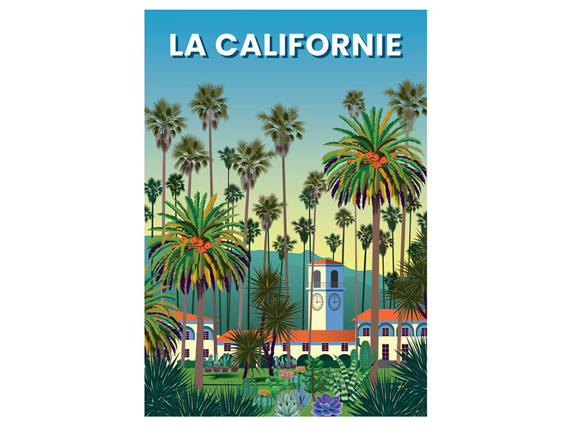 Achat Puzzle 500 pièces La Californie : Voyage vintage par Calypto