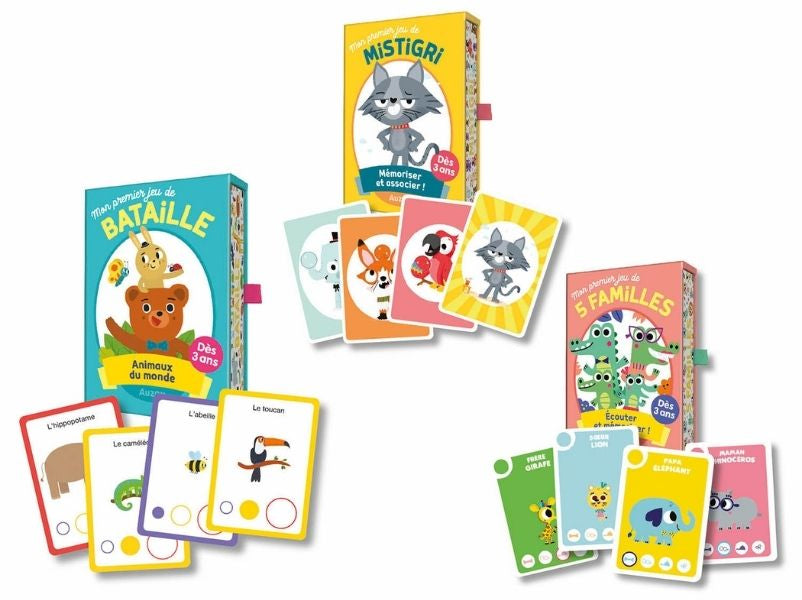 achat Coffret mes premiers jeux de cartes - Auzou
