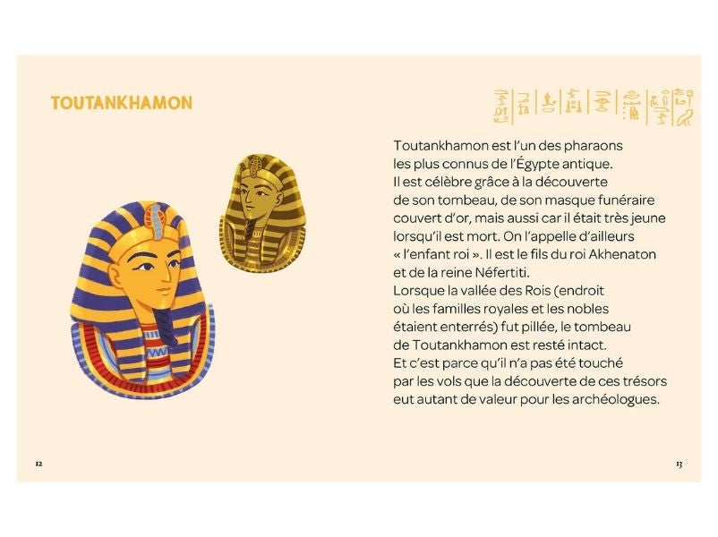 Achat Mon trésor d'Egypte à déterrer - Auzou