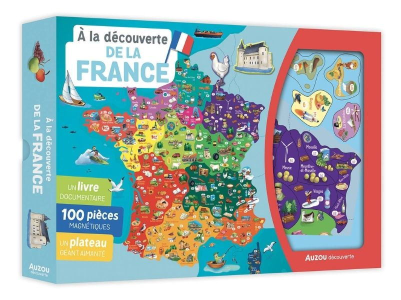 Achat Coffret à la découverte de la France - Auzou