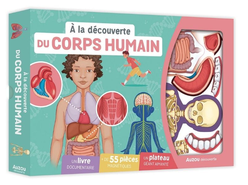 Achat Coffret à la découverte du corps humain - Auzou