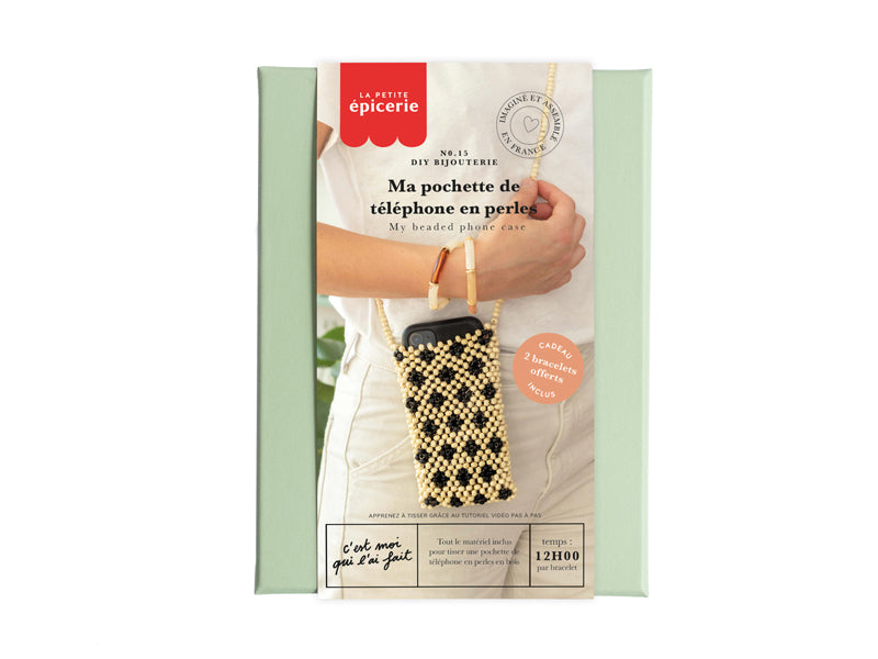 Achat Kit DIY Bijouterie - Ma pochette de téléphone en perles