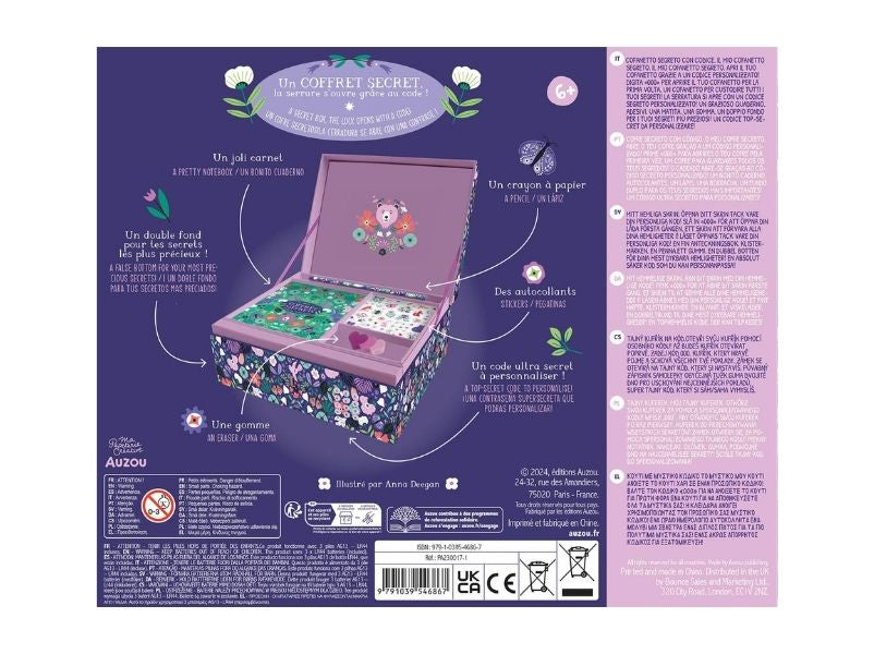 achat Mon coffret secret - Auzou