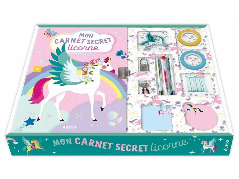 Achat Mon carnet secret Licorne - Auzou