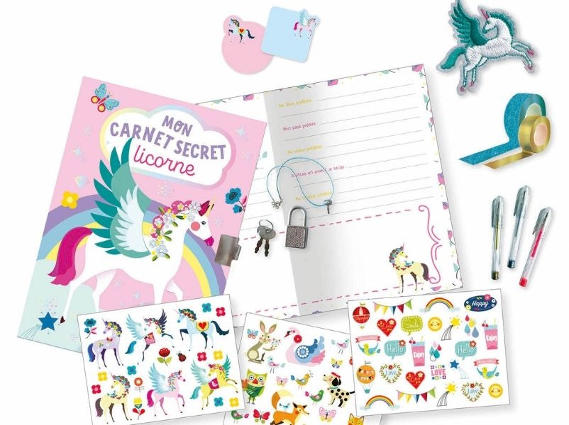 Achat Mon carnet secret Licorne - Auzou