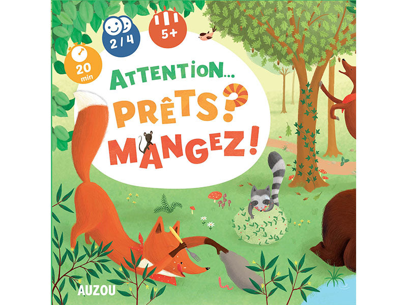 achat Attention... Prêts ? Mangez ! - Auzou Jeux