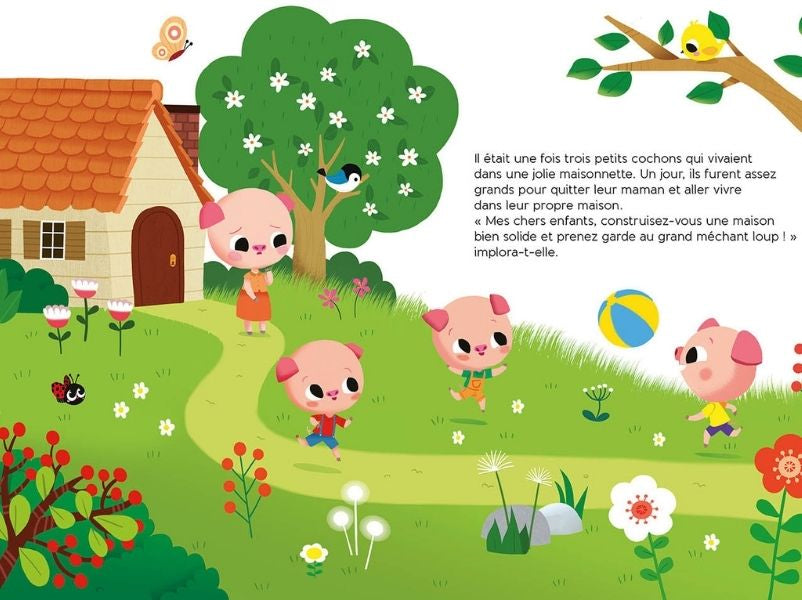 Achat Livre avec projecteur Les Trois Petits Cochons - Auzou