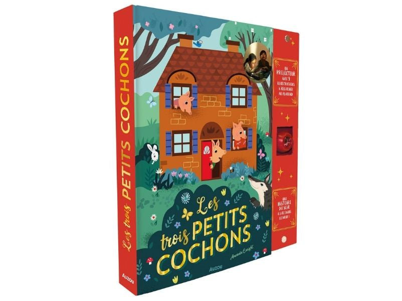 Achat Livre avec projecteur Les Trois Petits Cochons - Auzou
